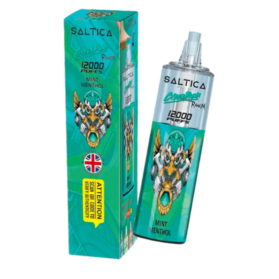 Saltica Cyberpunk 12000 Mint Menthol